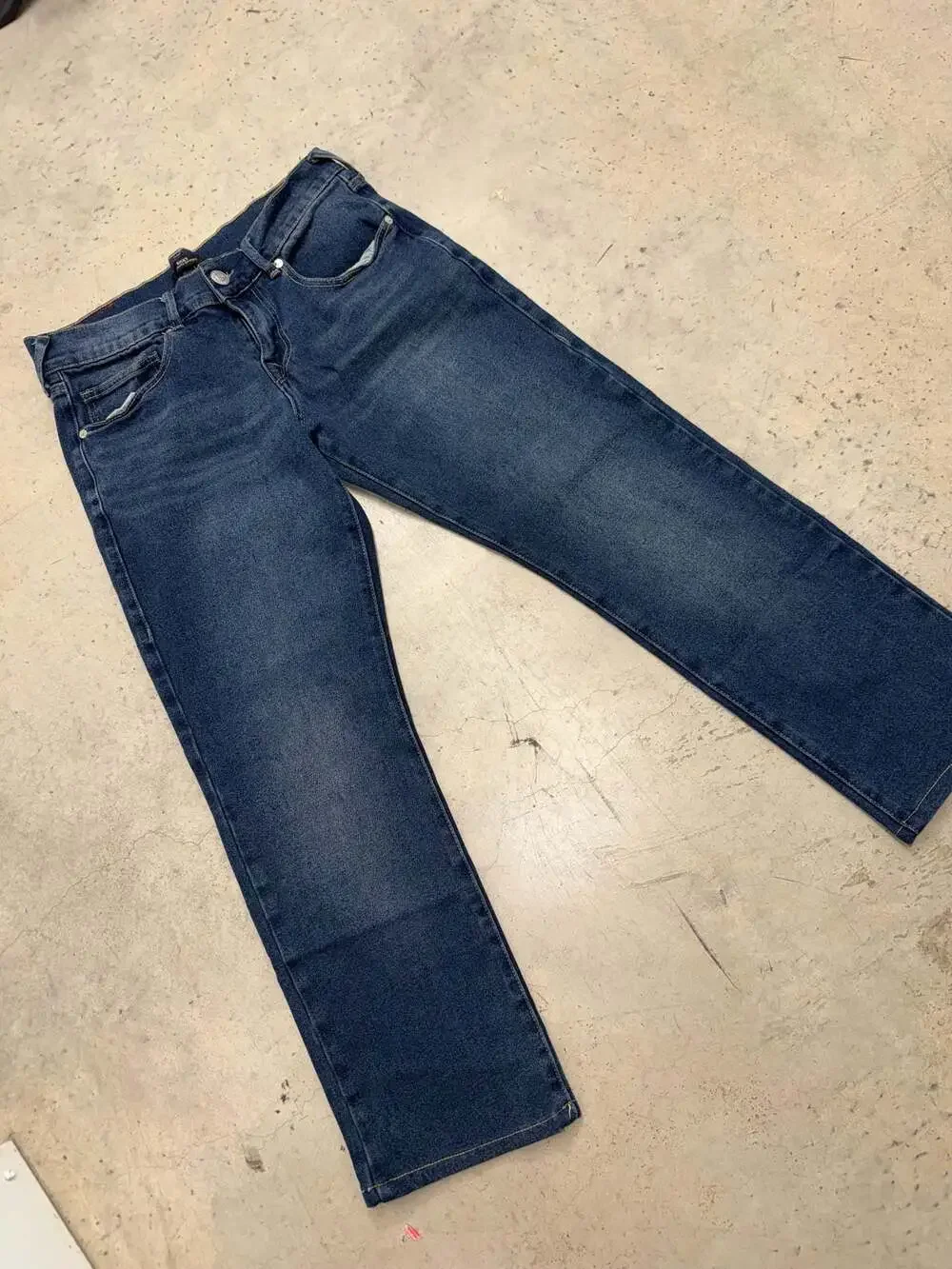 True Religion Ricky Relaxed Straight Men's Jeans Size 30 Dark Wash